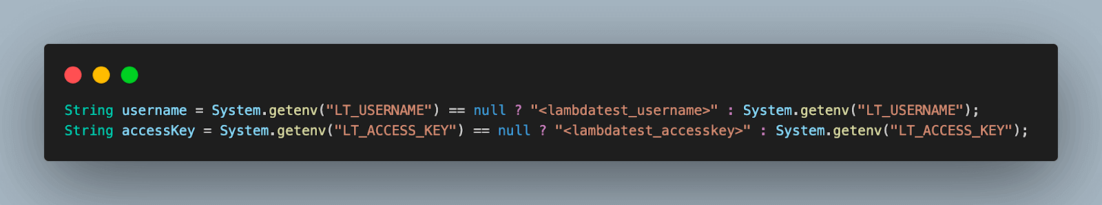 Navigate to the LambdaTest Profile section once you create your account to fetch the username and access key. These will be used to make a connection to their cloud grid.