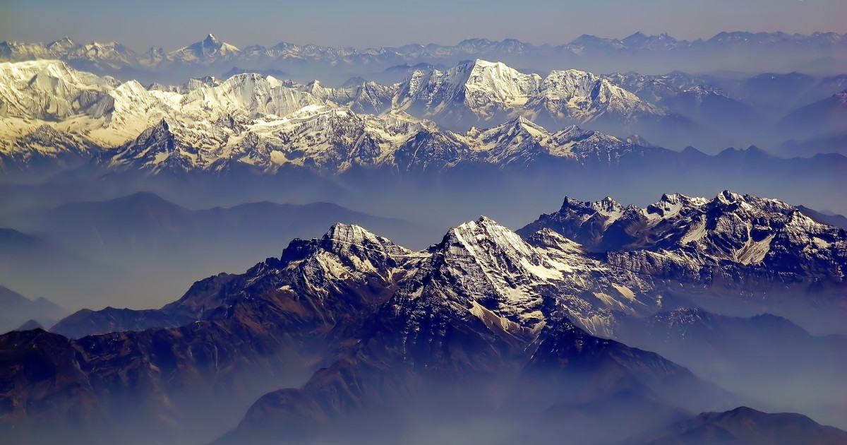 the size of the Himalayas