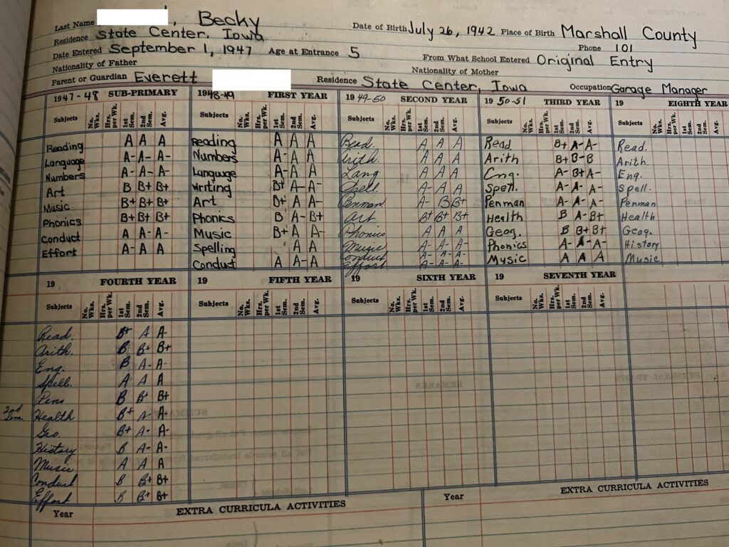 School records