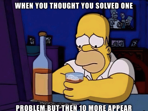 Distributed architecture problems.