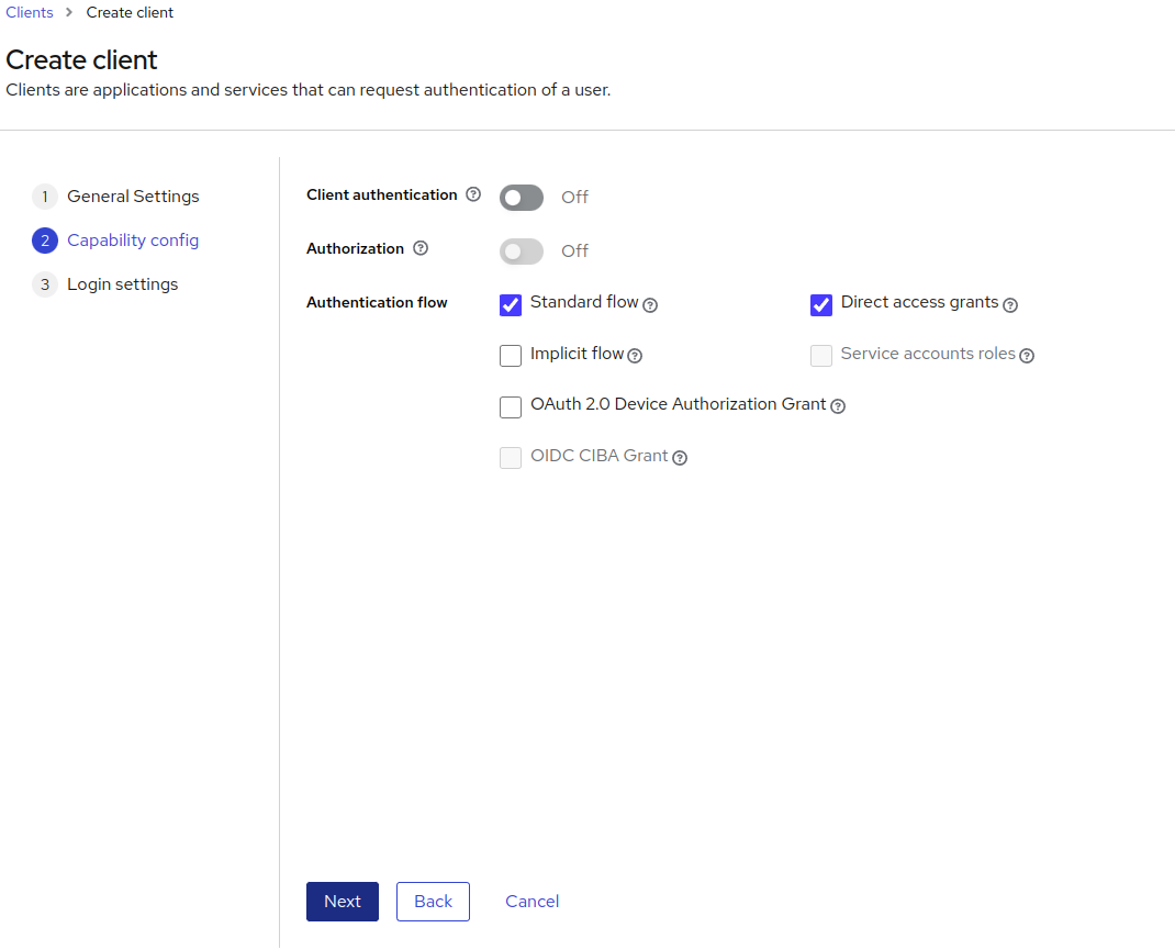 On the second page, let the default setting as it is and click on next