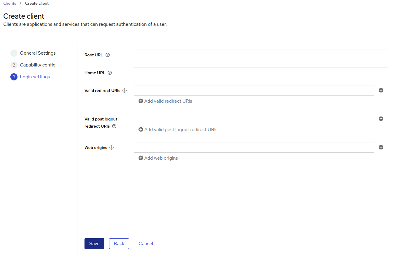 On the third page, similarly, don’t change the default setting and press the Save button.
