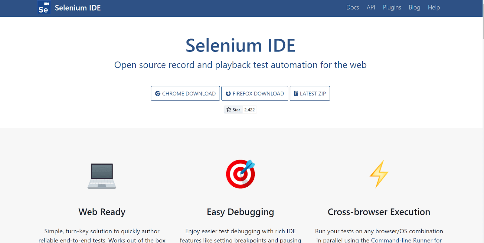 Selenium IDE