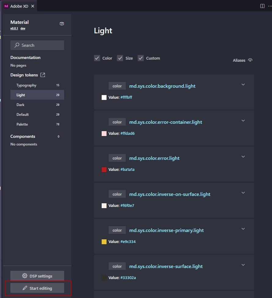 Mode control in Material 3