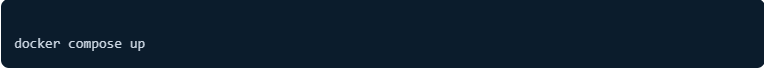 docker compose up