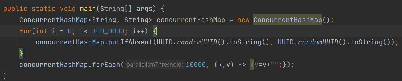 Parallelism in ConcurrentHashMap