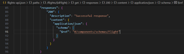 Also, add the same “x-amazon-integreation-gateway” property to send a mock simulating data.