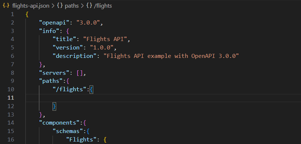 Note that all resources must have and slash (“/“) followed by the resource name.
