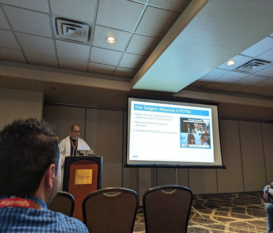 "Password911: Authentication Adventures in Healthcare" by the one and only legend of password cracking: Matt Weir