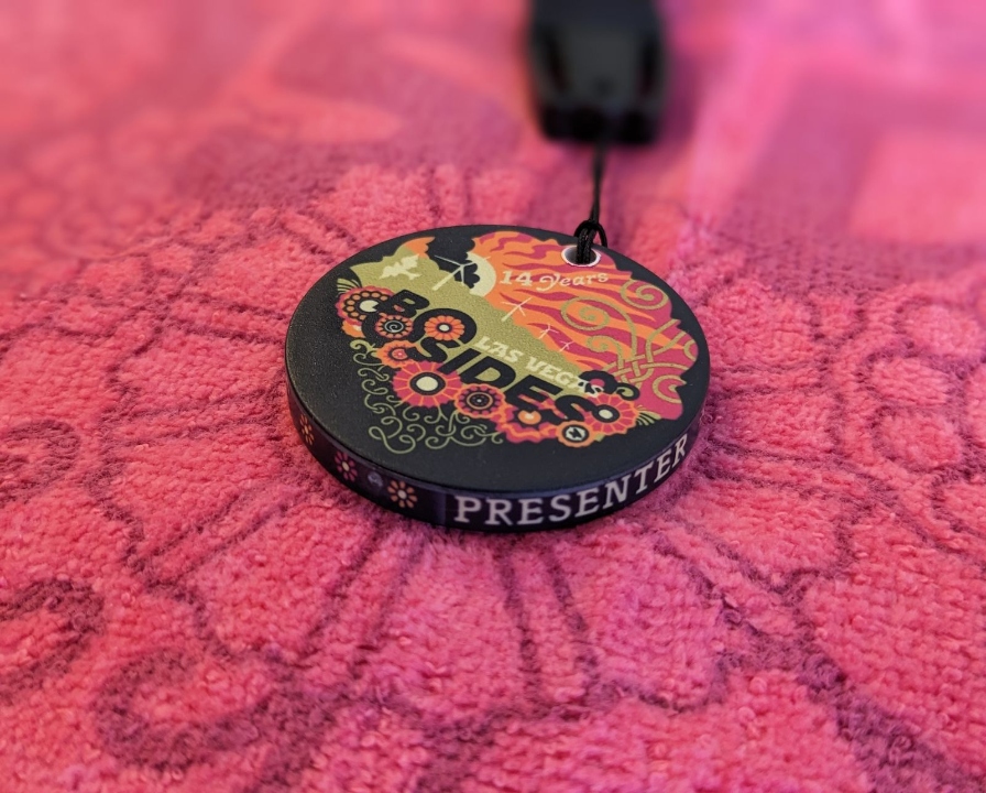 Nicholas Carroll - Was awesome to get up and present at Proving Grounds for this year's #bsideslv! If you're newer to speaking and looking to get excellent experience and guidance, you've got to apply!