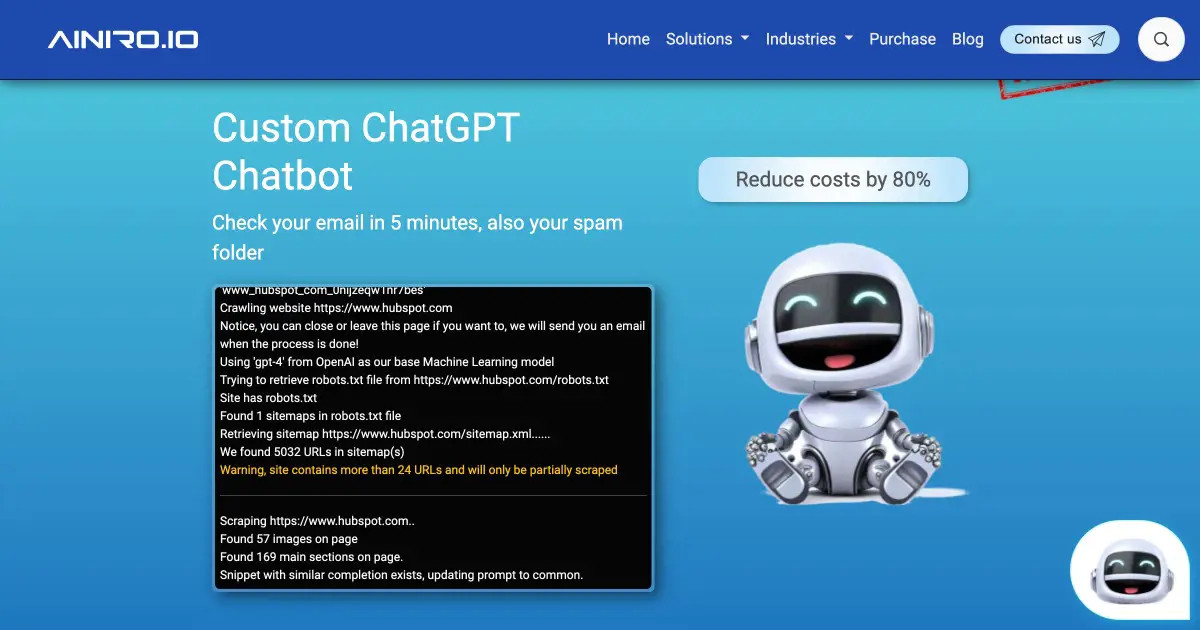 custom chatGPT chatbot