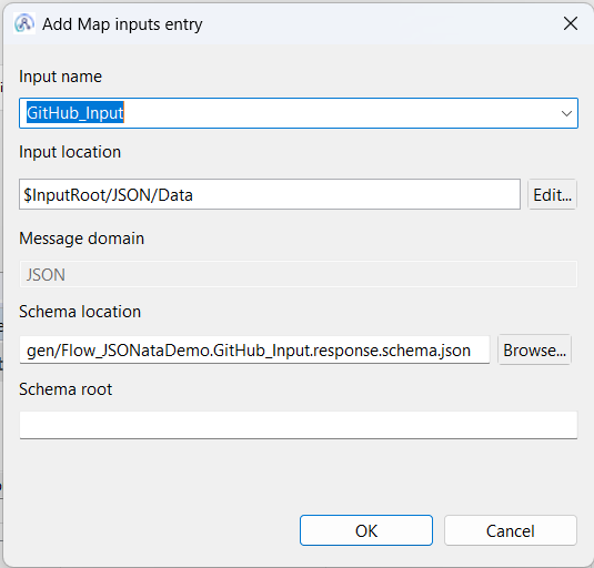 add map inputs entry