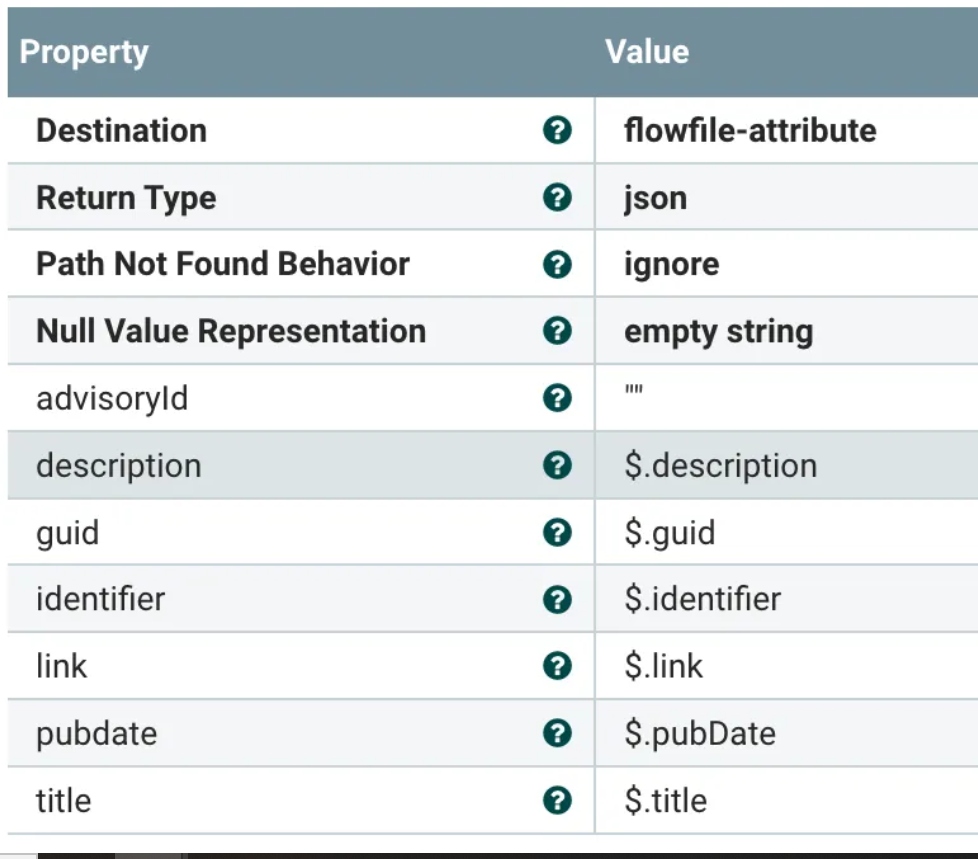 Use EvaluateJSONPath to get the fields we need for our Slack message
