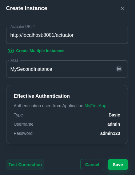 add instance