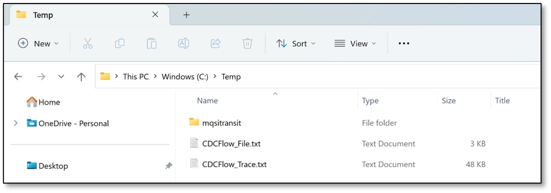 File Output node, and the ‘mqsitransit’ folder.