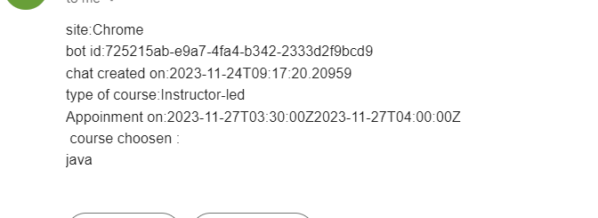 emails received