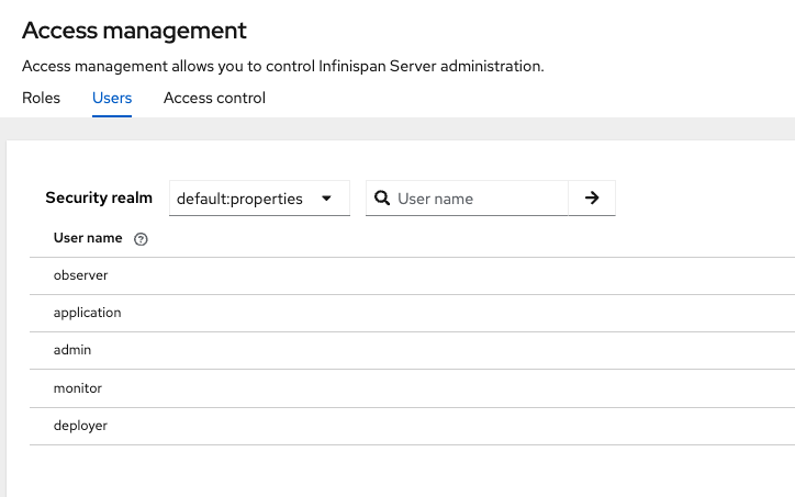 Infinispan Web Console