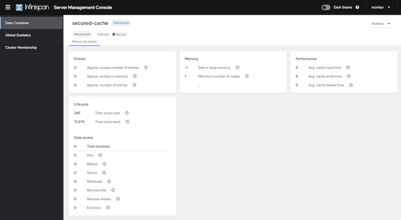 Accessing the Secured Cache