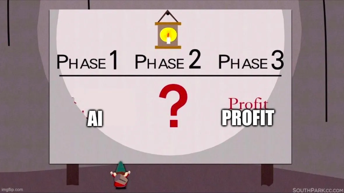 Getting from generative AI concept to profit.