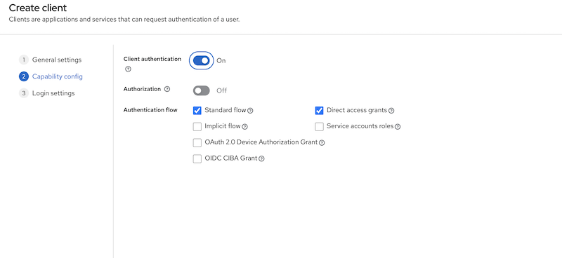 client authentication
