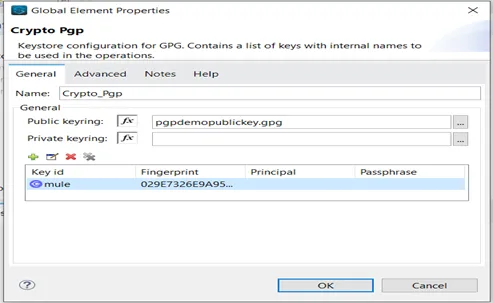 Keystore Configuration