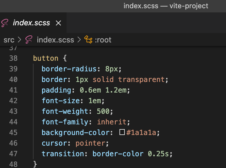 Preprocessor dependency “sass/scss” not found? Try npm install -D sass.