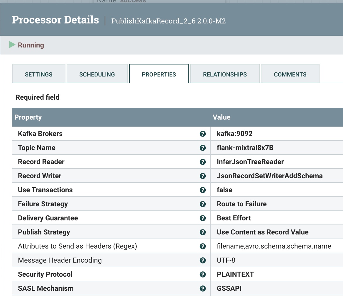Publish This Cleaned Record to a Kafka Topic