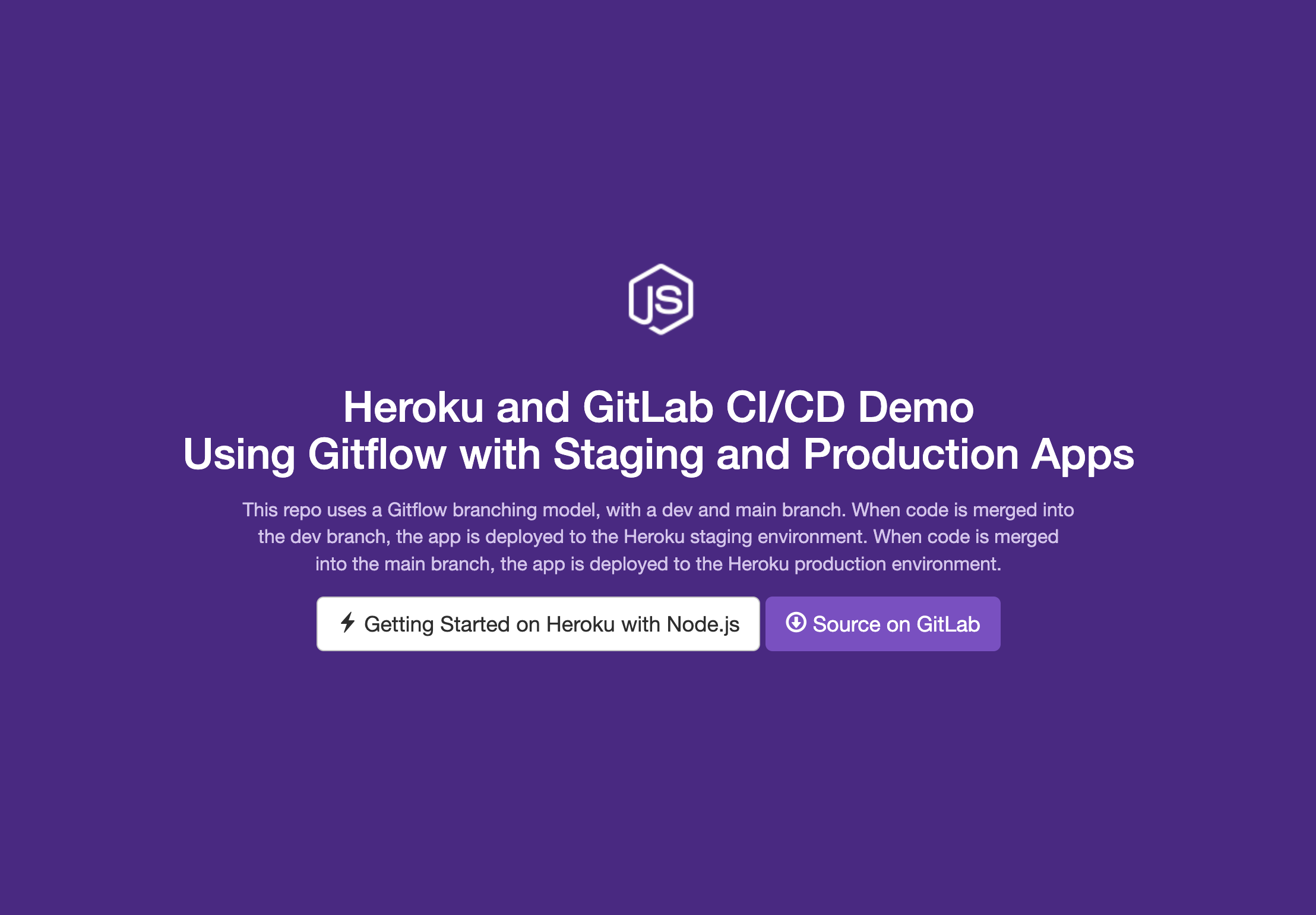Demo Heroku app