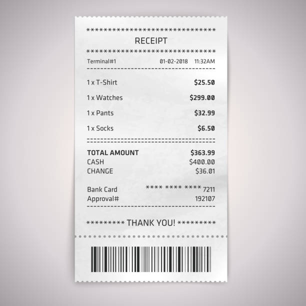 Receipt example