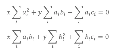 system of linear equations