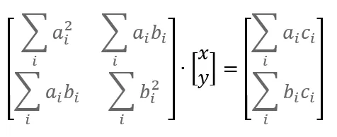 Gaussian elimination