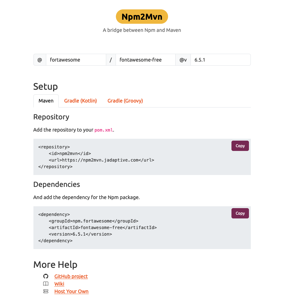 Bridging JavaScript and Java Packages image.