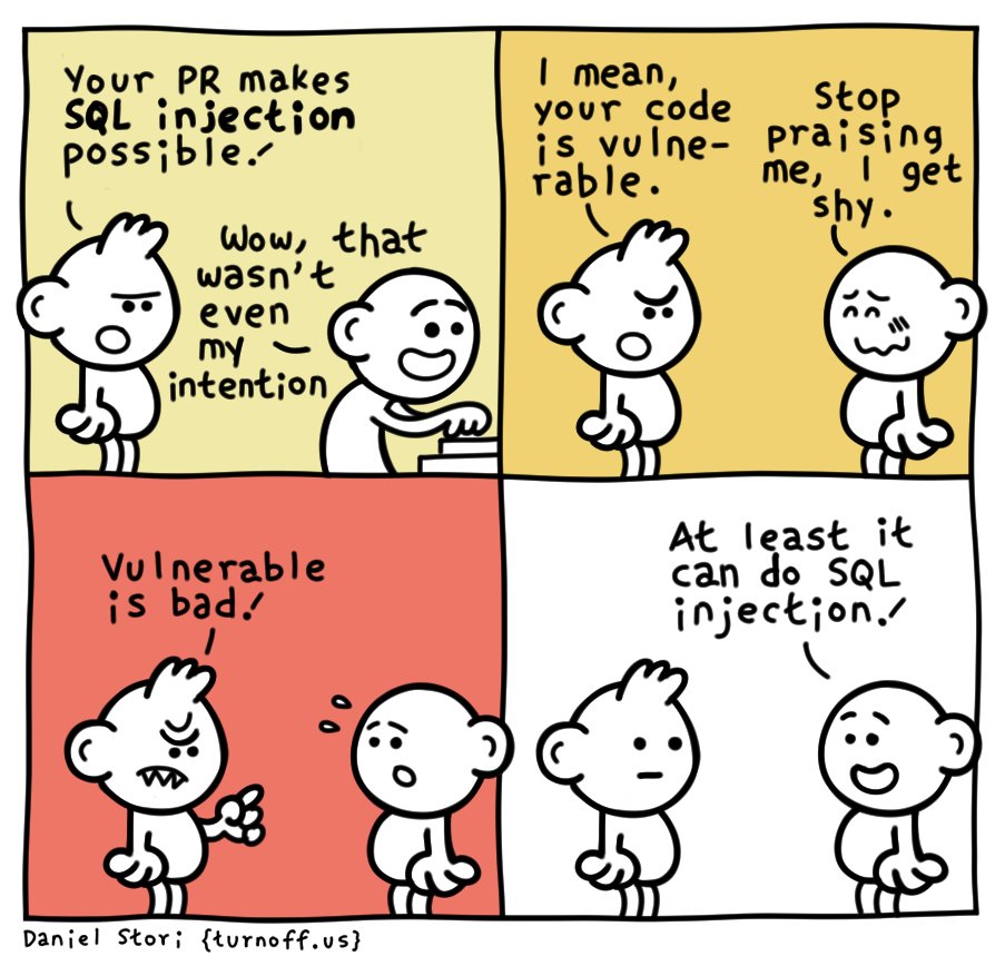 Vulnerable Code comic