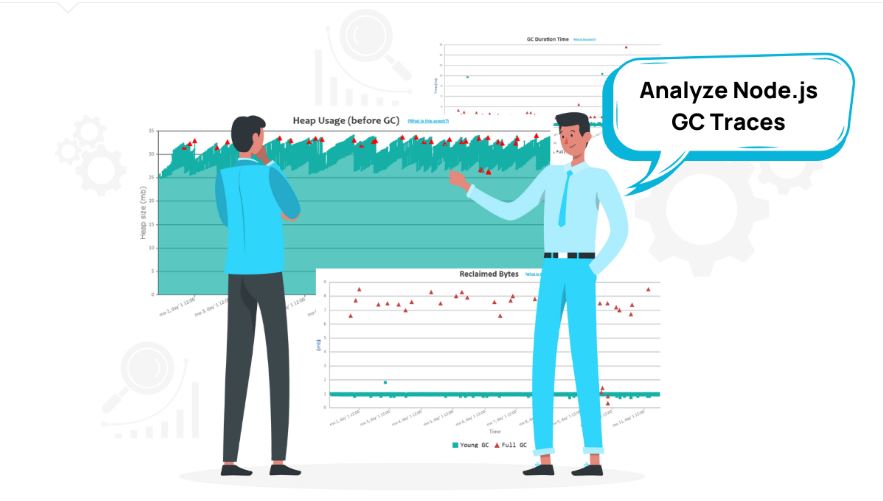 Analyze Node.js GC Traces graphic