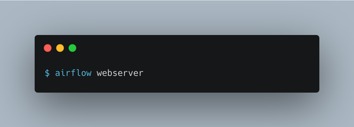 Airflow web server