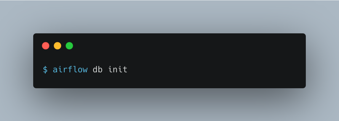 init command