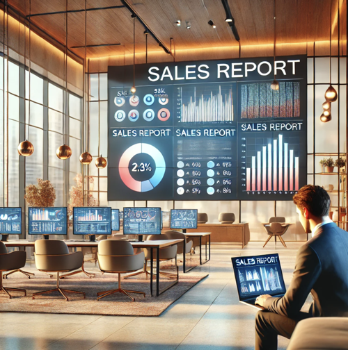 Sales report image