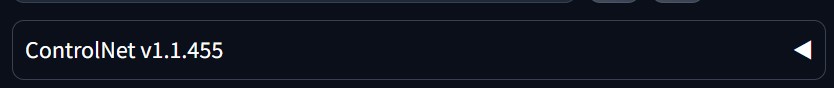 ControlNet dropdown