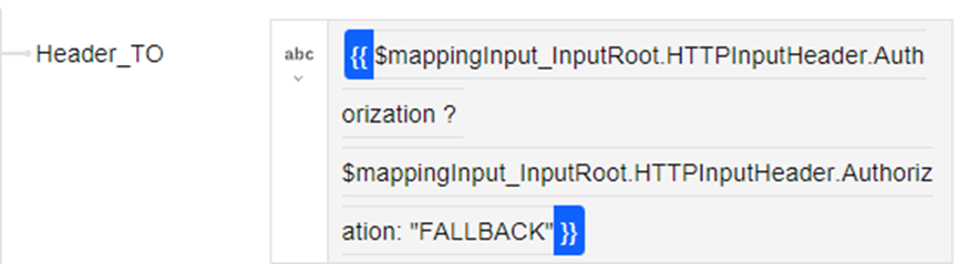 condition ? ifTrue : ifFalse applied to JSONata example