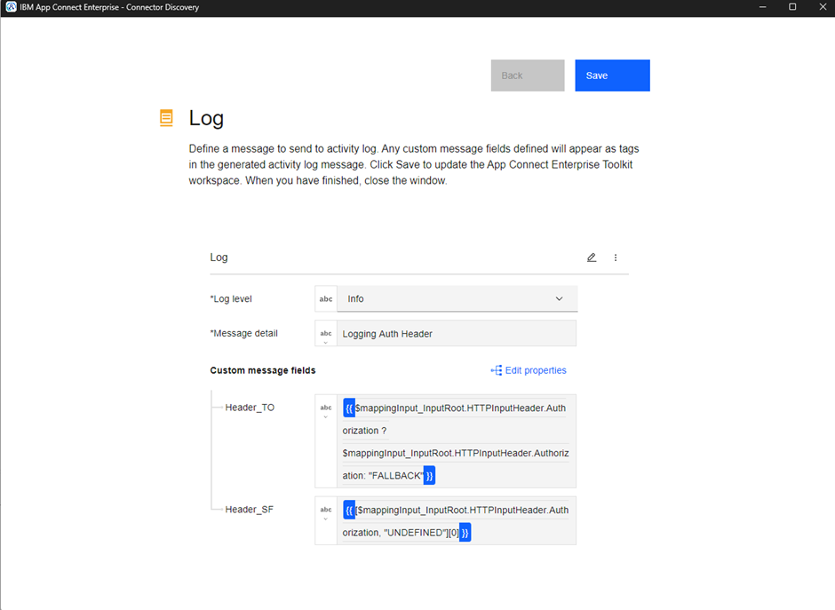 How both options look in a test setup with HEADER_TO and Header_SF