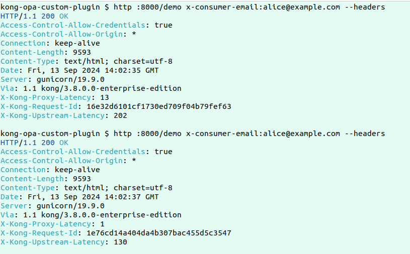 To consecutive requests to check the logs for how the data retrieval is happening