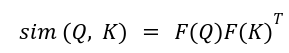 Obtain similarity kernel formula