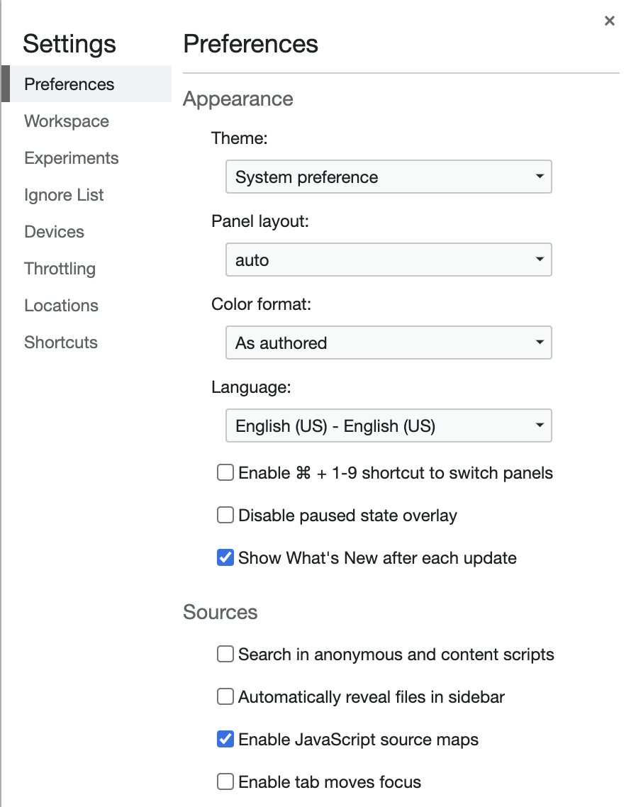 Ensure Enable JavaScript source maps in settings