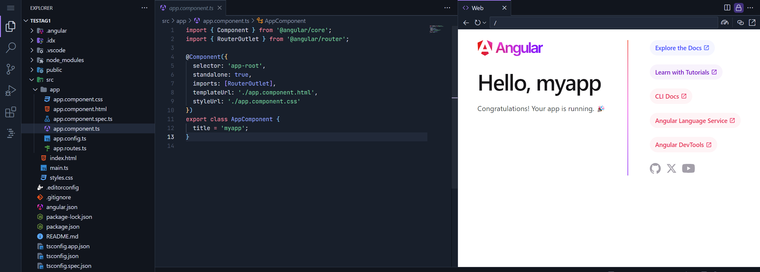 Project IDX Live Reload