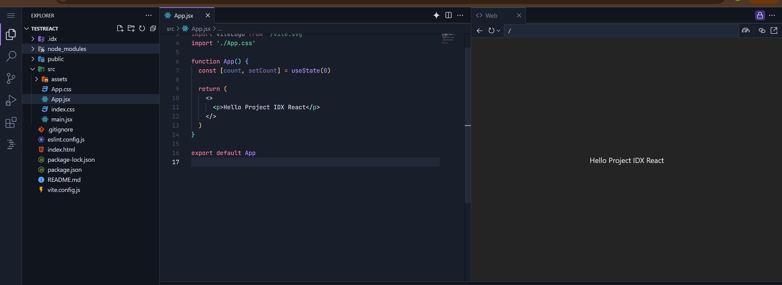 Updated View after Code Change