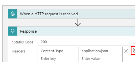 Request and Response Action