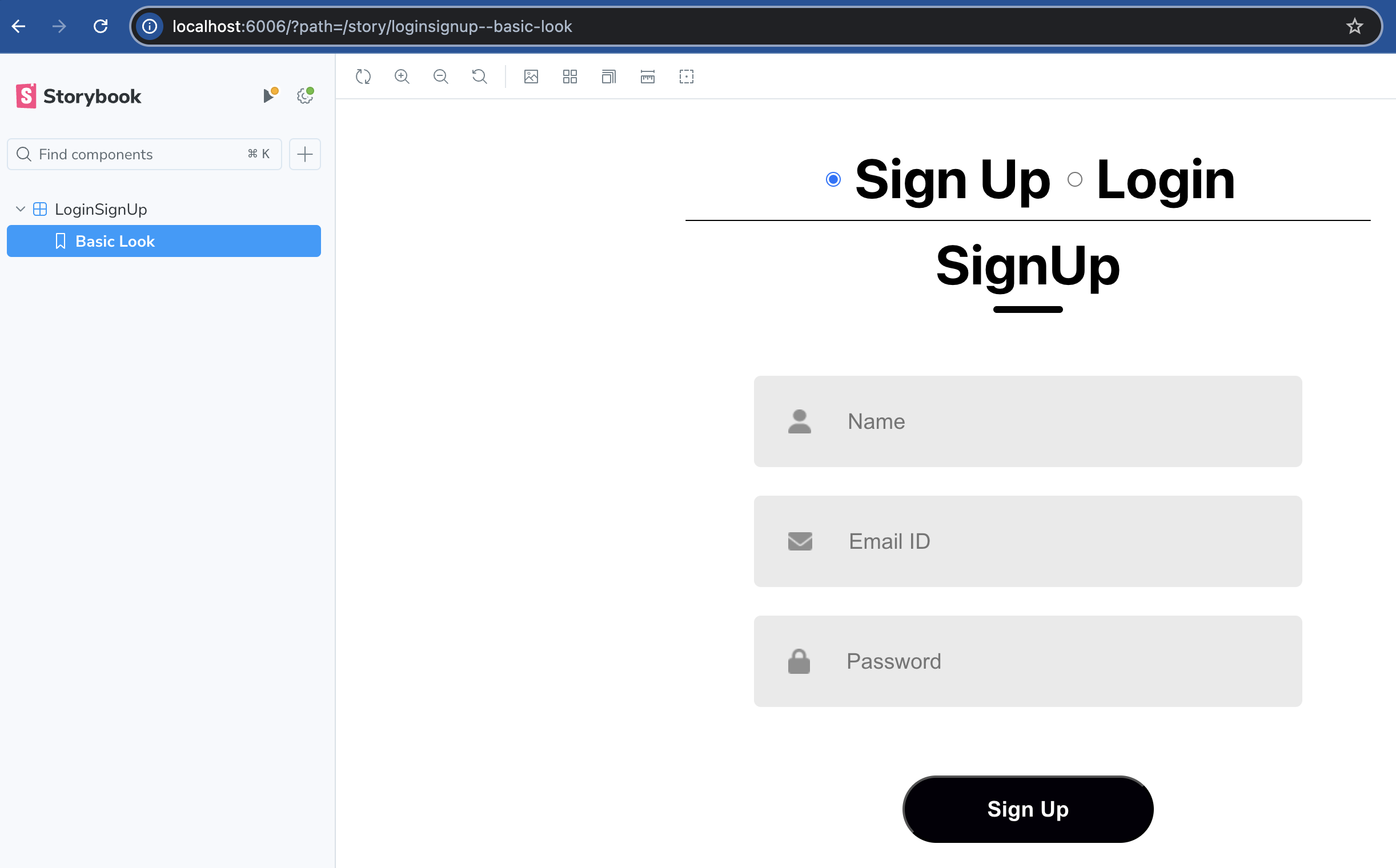 "Basic Look" added as first story
