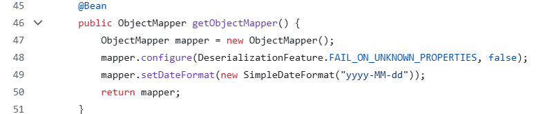 Serialization/Deserialization Configuration (1/2))