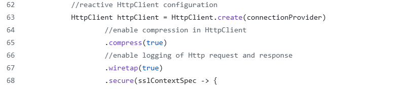 Enable Logging for HTTP Requests and Responses (1/2)