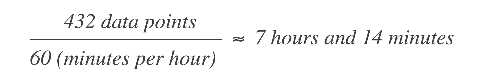 Conversion of the error budget to time.
